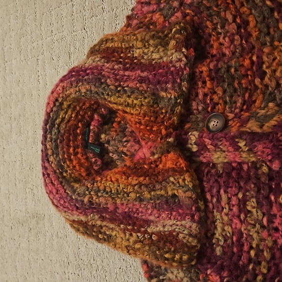 Benetton Multi Color Wool Sweater/ Jumper, XSmall - Picture 3 of 4